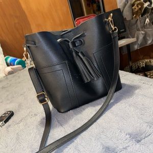 Black purse